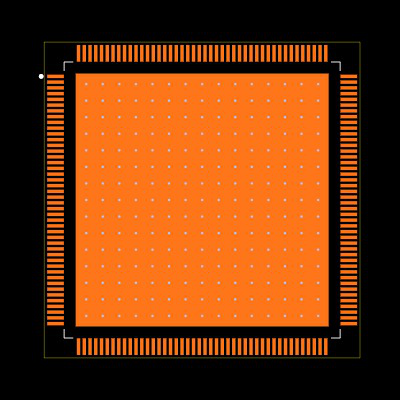 F28P650DK9PTP Footprint