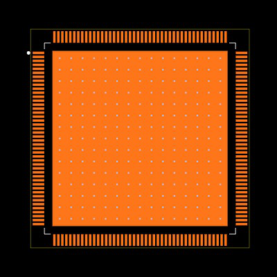 F28P659DK8PTPQ1 Footprint