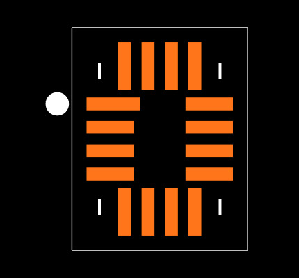 HD3SS3202IRSVT Footprint