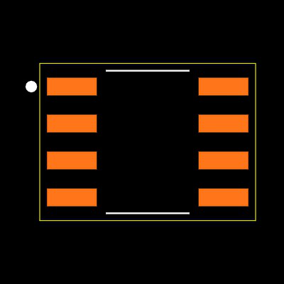 HVDA553QDRQ1 Footprint