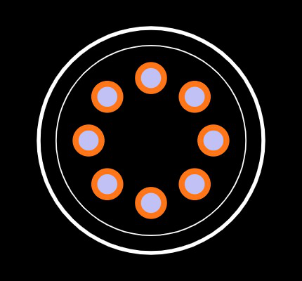 INA105 Footprint