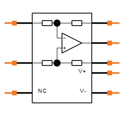 INA105 Symbol