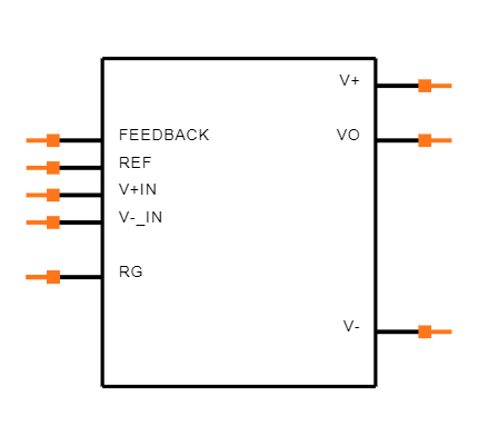 INA114AU/1KE4 Symbol