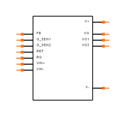 INA115BU Symbol