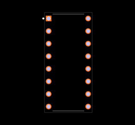 INA116PAG4 Footprint
