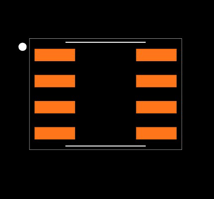 INA121U/2K5G4 Footprint