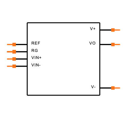 INA126EA/250 Symbol