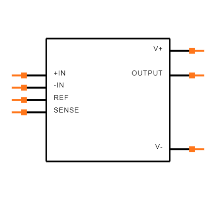 INA132UAE4 Symbol