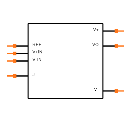 INA141UAE4 Symbol