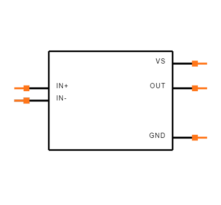 INA186A3QDBVRQ1 Symbol