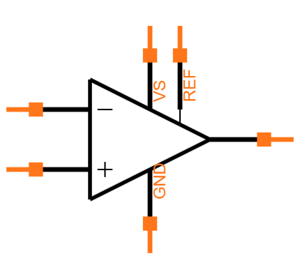 INA186A4IDCKR Symbol