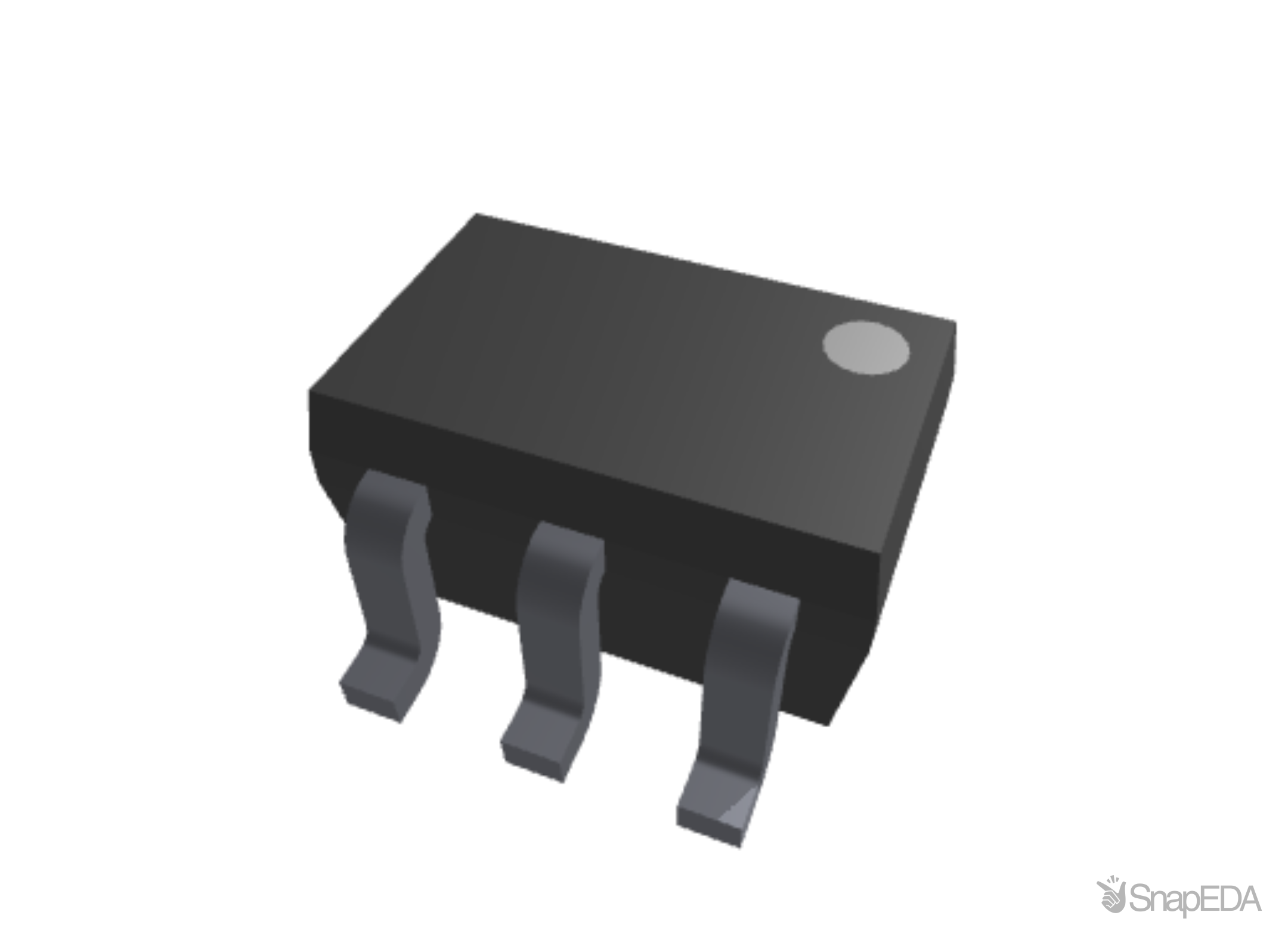 INA186A4QDCKRQ1 3D Model