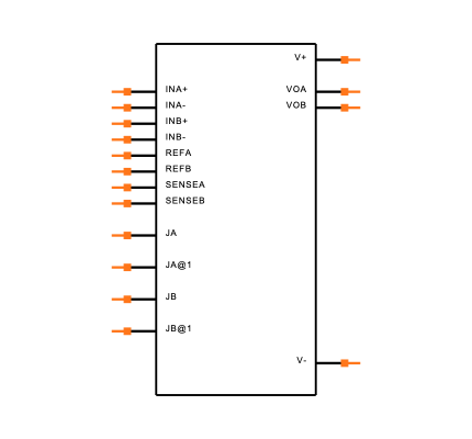 INA2141UA Symbol