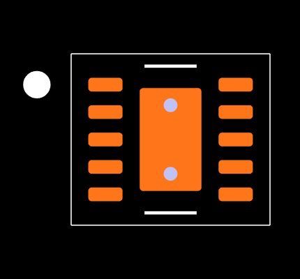 INA2181A1IDSQR Footprint