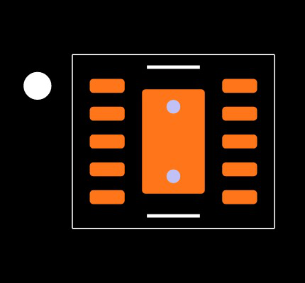 INA2181A2IDSQR Footprint