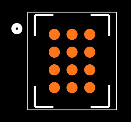 INA231AIYFFT Footprint