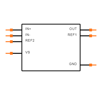 INA240A3QDRQ1 Symbol