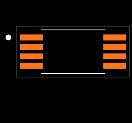 INA240A3QPWRQ1 Footprint