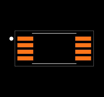 INA240PMPWPSEP Footprint