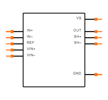 INA250A4PW Symbol