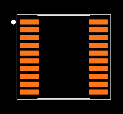 INA253A2IPW Footprint