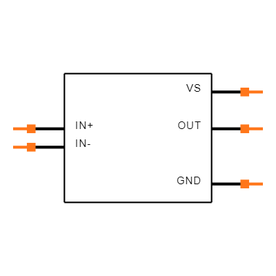 INA281A3QDBVRQ1 Symbol