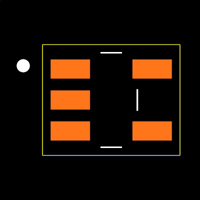 INA281A5QDBVRQ1 Footprint