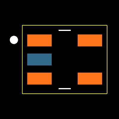 INA293A4IDBVT Footprint