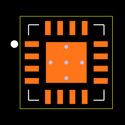 INA4290A5IRGVR Footprint