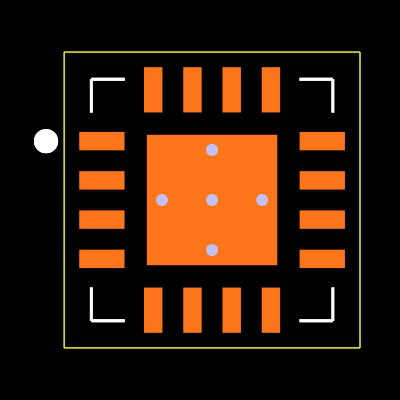 INA4290A5IRGVT Footprint