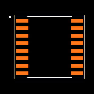 ISO1410BDWR Footprint