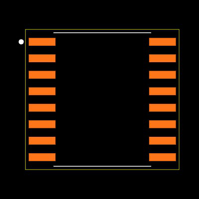 ISO1432BDWR Footprint