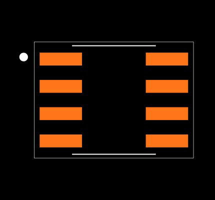 ISO1640BDR Footprint