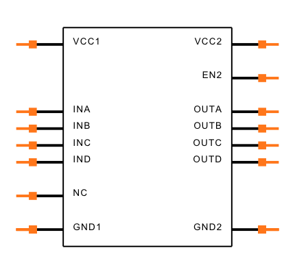 ISO6740FDWR Symbol
