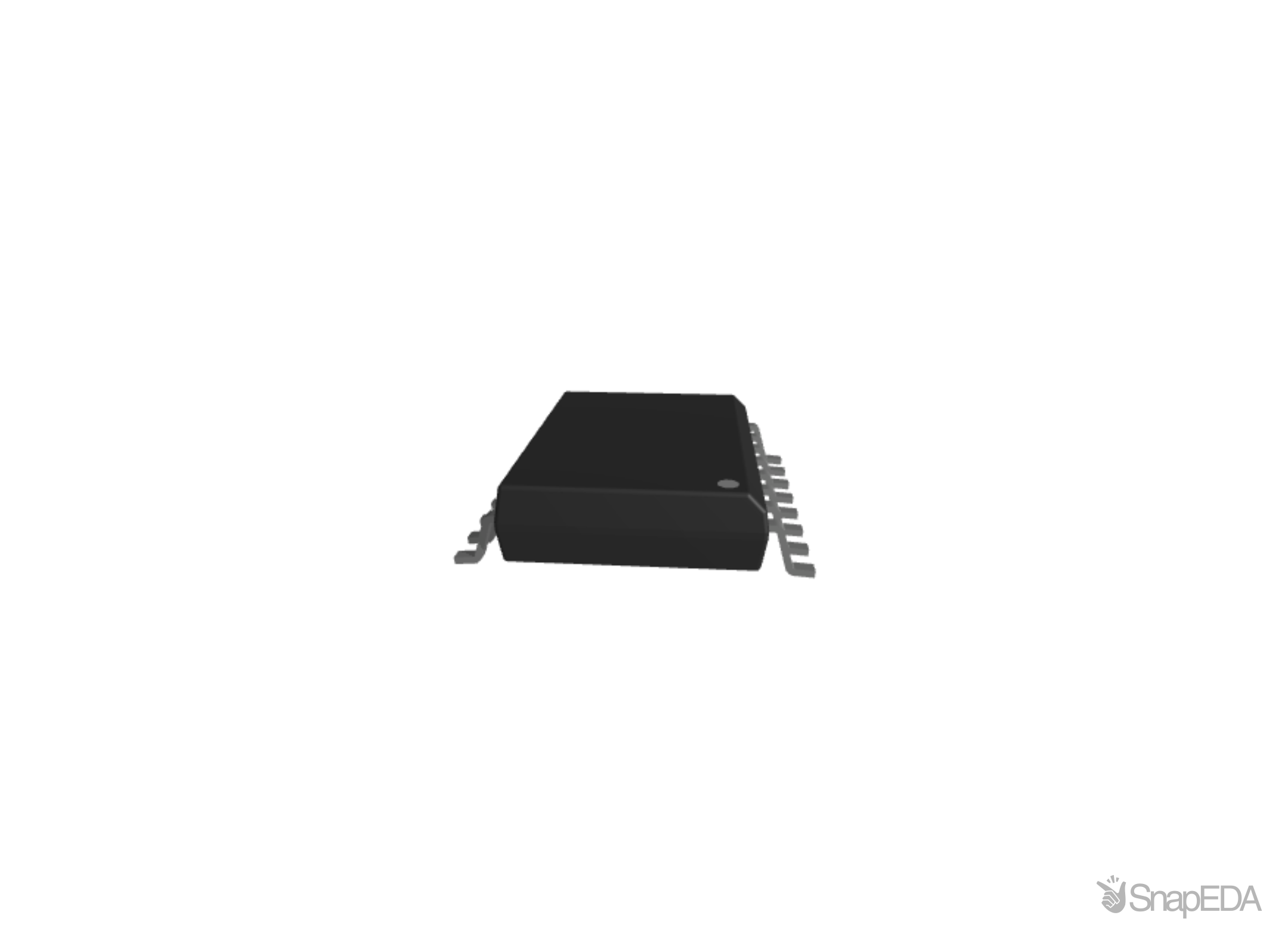 ISO7341FCDWR 3D Model