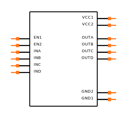ISO7641FMDWR Symbol
