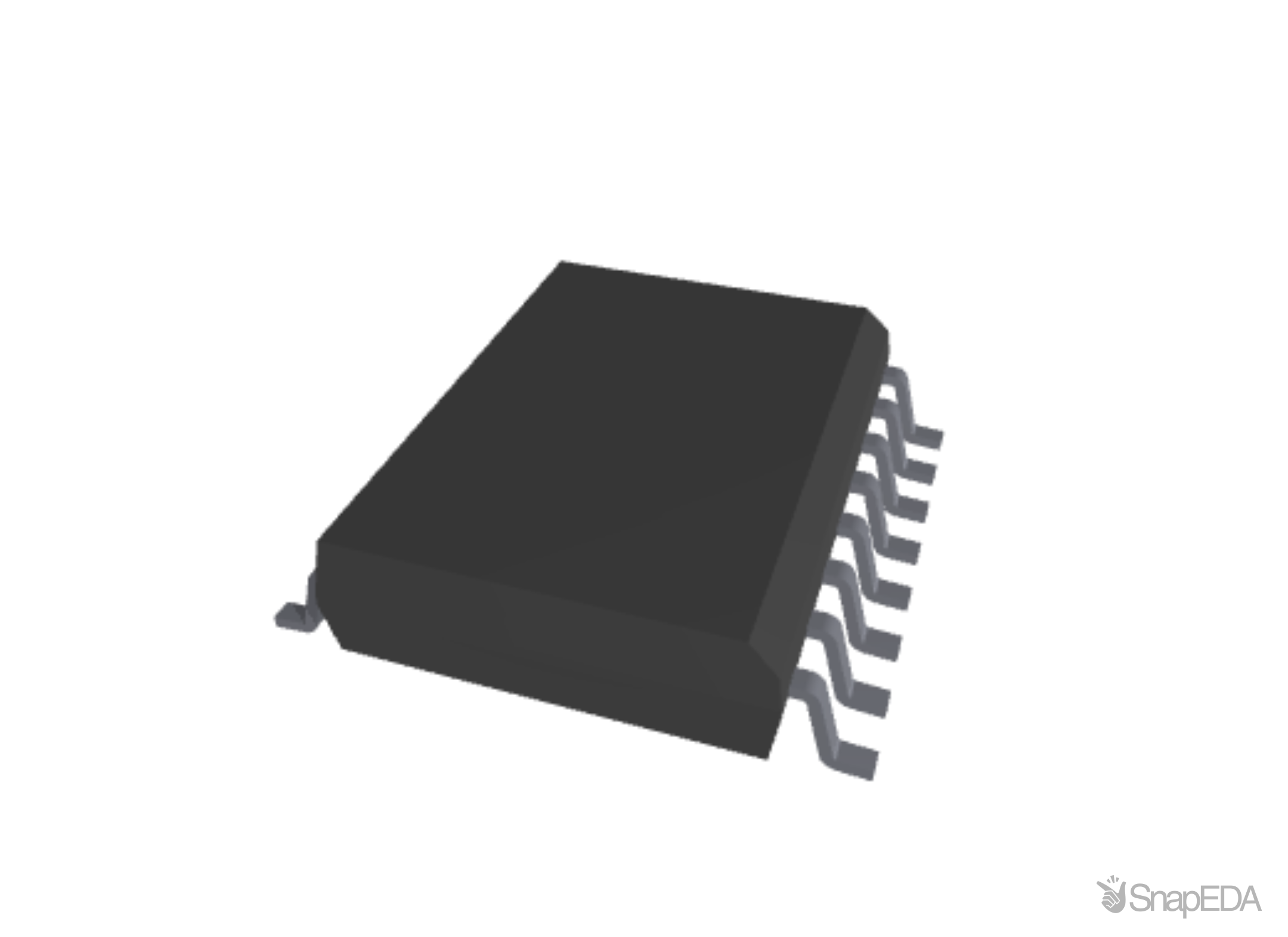 ISO7731FDWR 3D Model