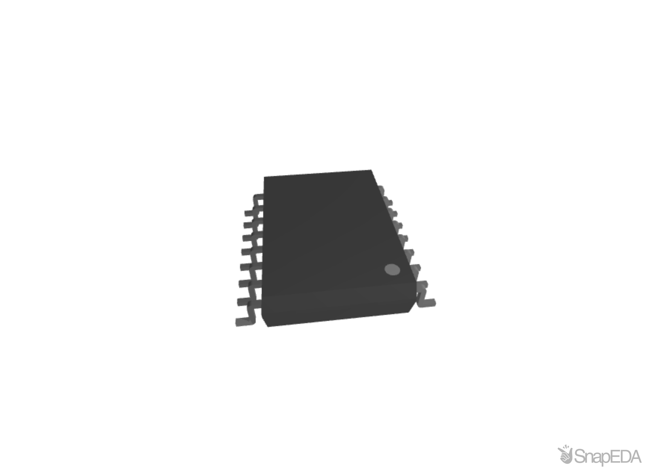 ISO7742QDWRQ1 3D Model