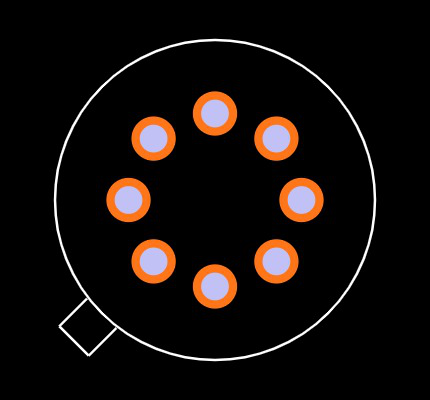 LF156H/NOPB Footprint