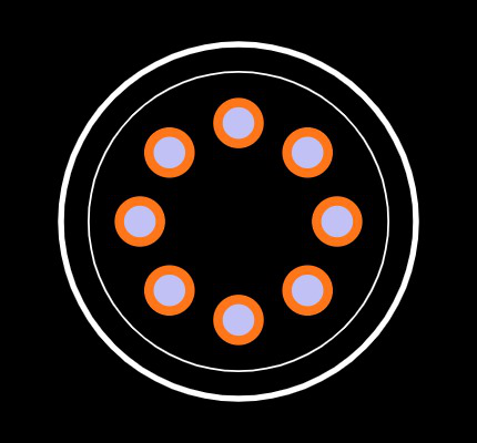 LF198H/NOPB Footprint