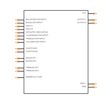 LM1036N Symbol