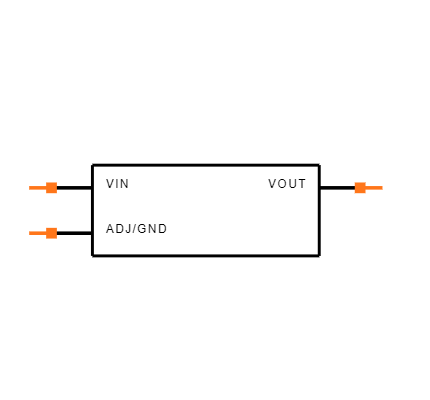 LM1086IT-3.3/NOPB Symbol