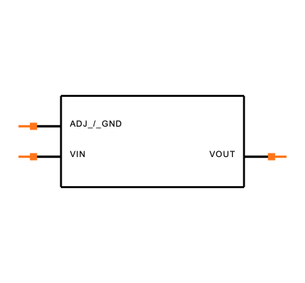 LM1117DT-3.3 Symbol