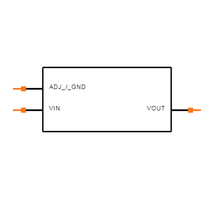 LM1117IDTX-5.0/NOPB Symbol