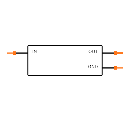 LM1117IMP-5.0/NOPB Symbol