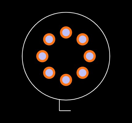 LM111H/NOPB Footprint