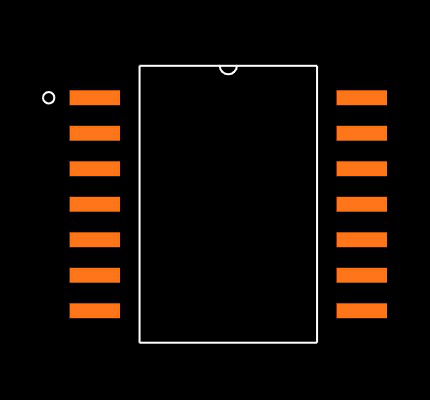 LM139AW/883 Footprint
