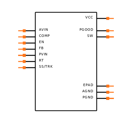 LM20143MHX/NOPB Symbol