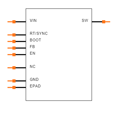 LM22670MR-5.0 Symbol