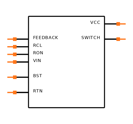 LM25007MMX/NOPB Symbol